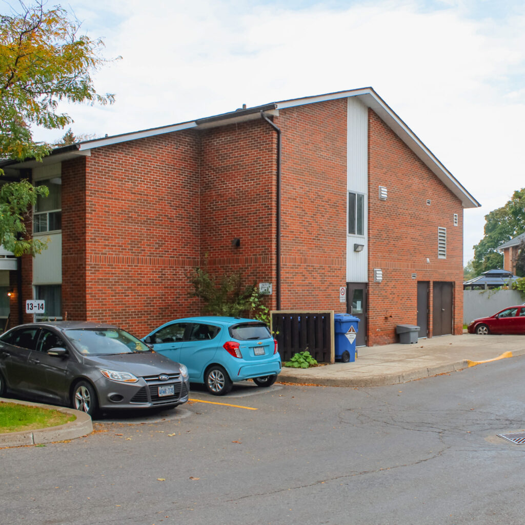 Exterior of Wayside Apartments