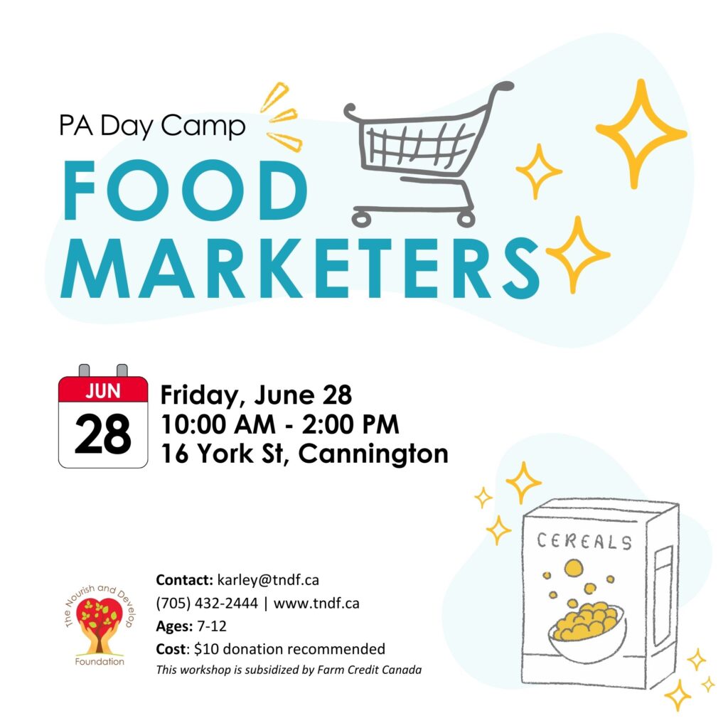 PA Day camp food marketers June 28. 2024