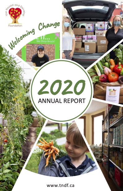 TNDF's 2020 Annual Report Cover