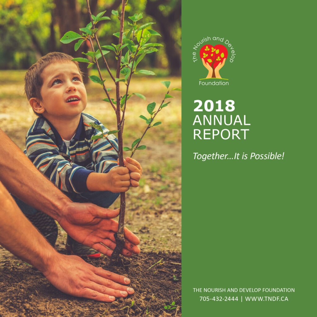 TNDF's 2018 Annual Report Cover