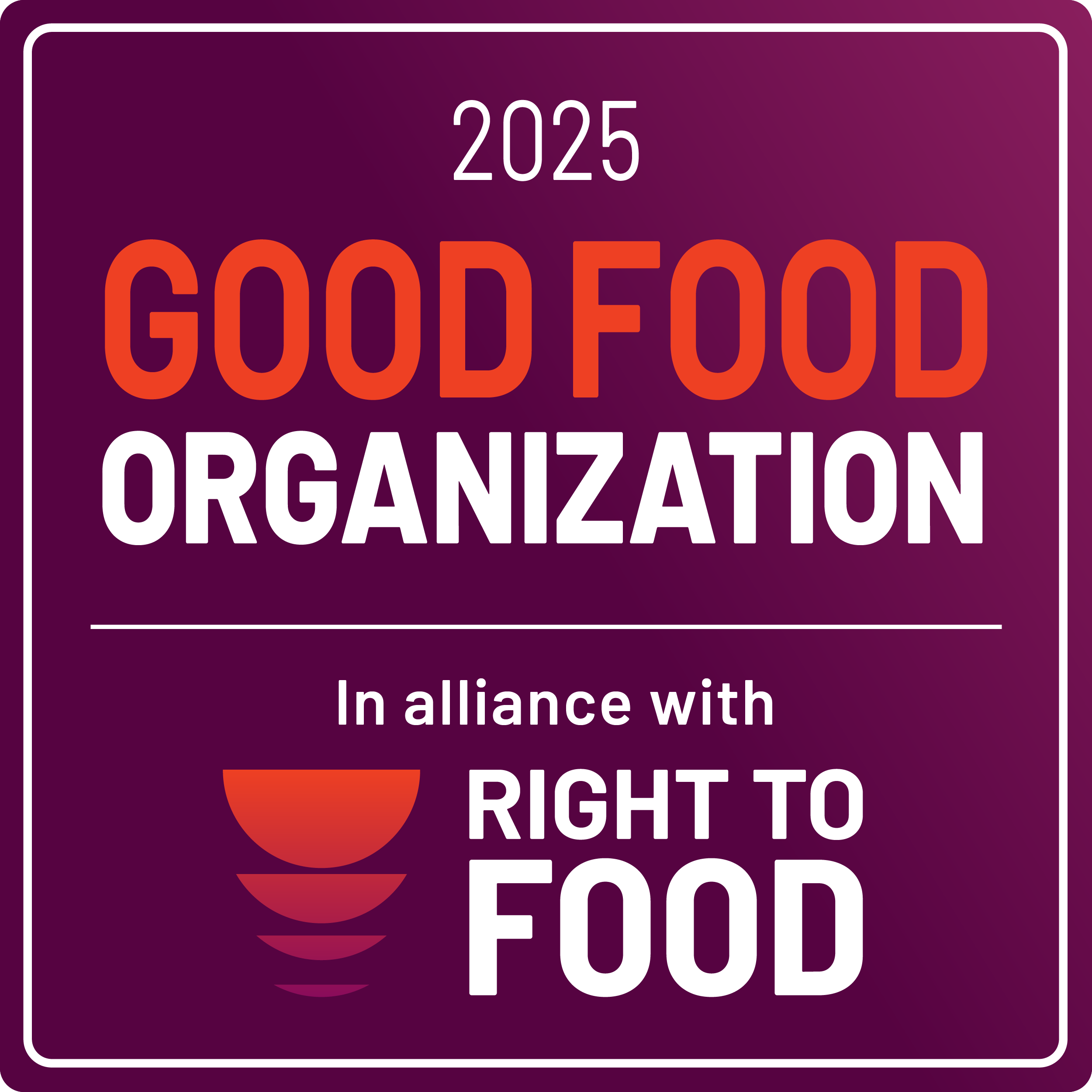 good food organization - right to food